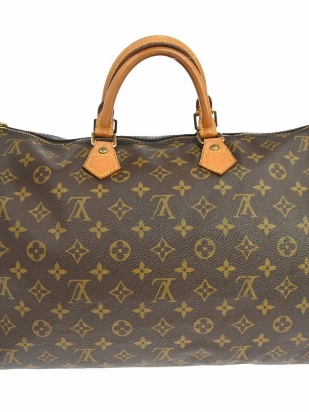 BUYIT03 LOUIS VUITTON MONOGRAM SPEEDY 40 DUFFLE HANDBAG M41522 SP1924 BQ00219 - Picture 2 of 16